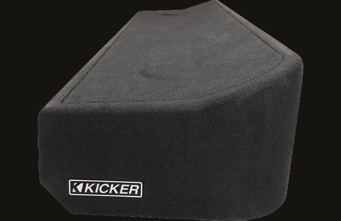 Kicker 51KFDL7T102 L7T custom subwoofer enclosure with two 10" speakers — fits s image 6