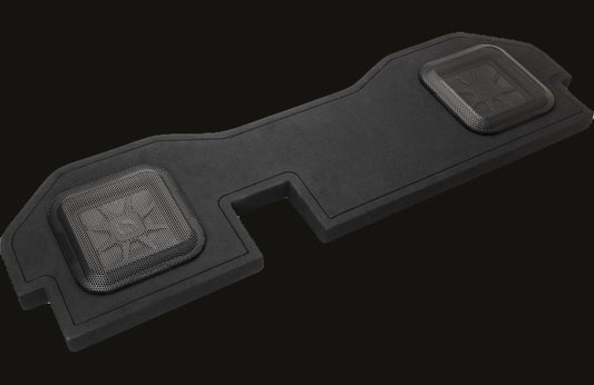 Kicker 51KRDL7T102 L7T custom subwoofer enclosure with two 10" speakers — fits s image 0