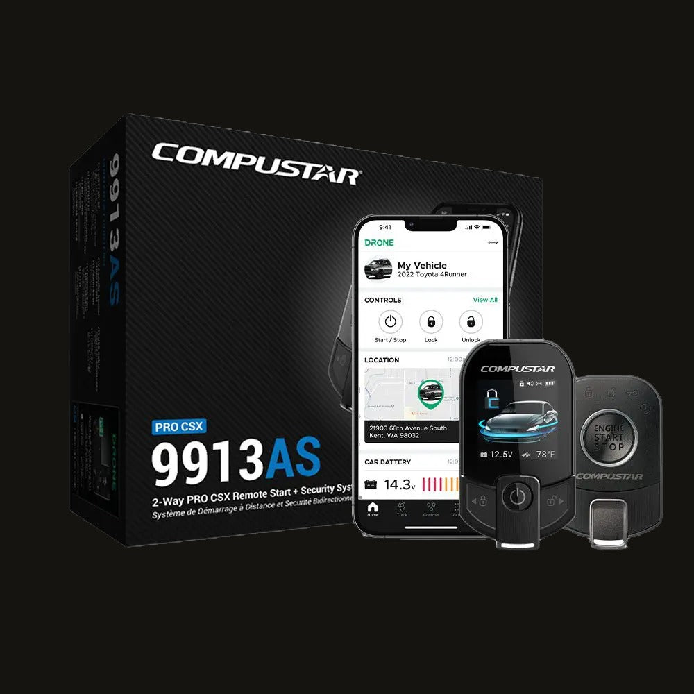  Compustar Pro T13 Remote Start Security System +Installation Included image 0