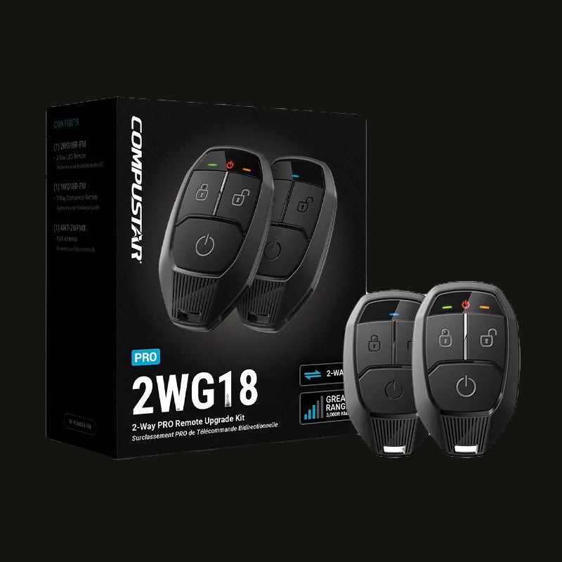 Compustar Pro - Remote Starter Kit 3000"' Range With BL/Installation Included image 2