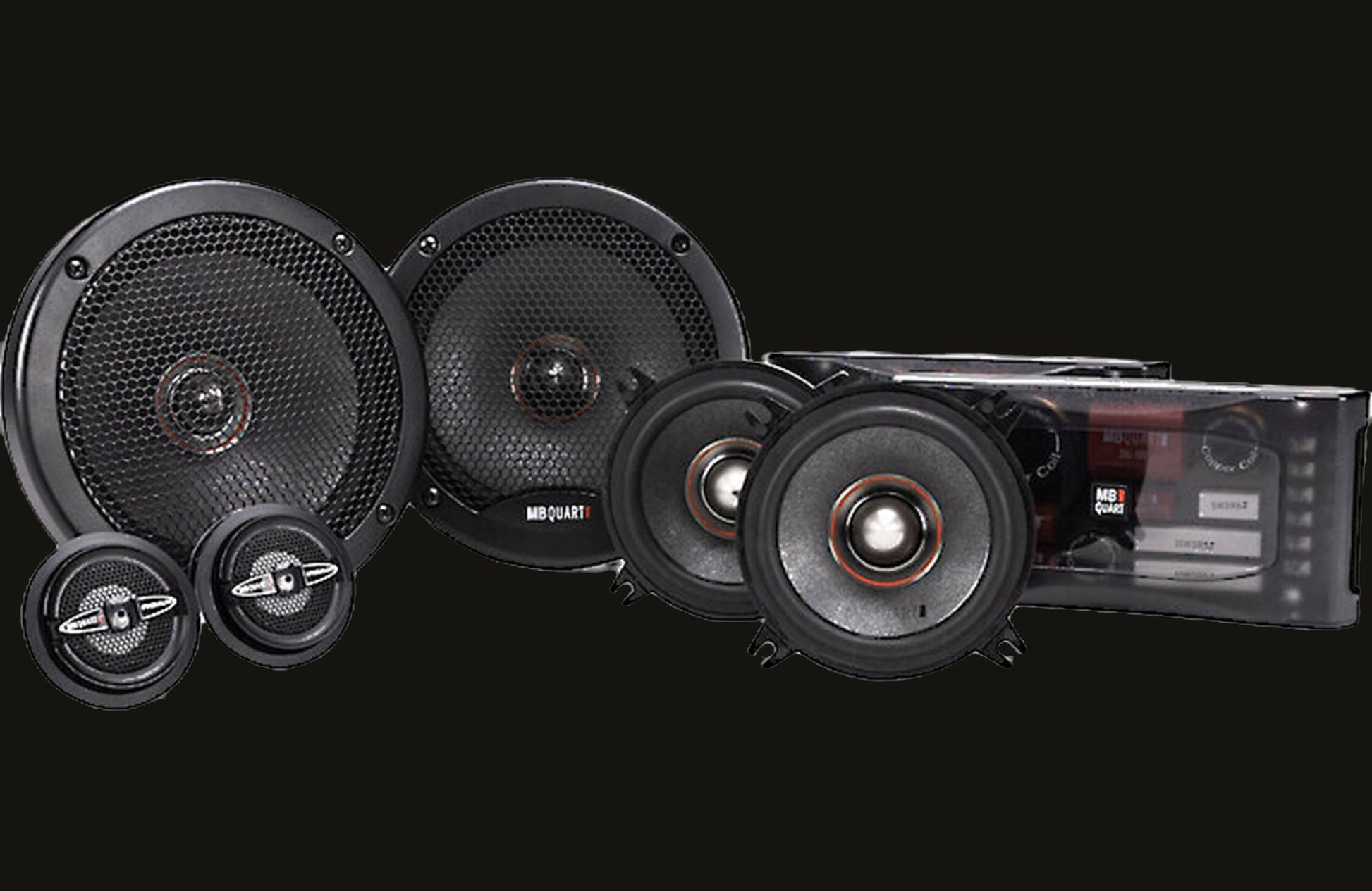 MB Quart PS1-316 Premium Series 6-1/2" 3-way component speaker system image 0