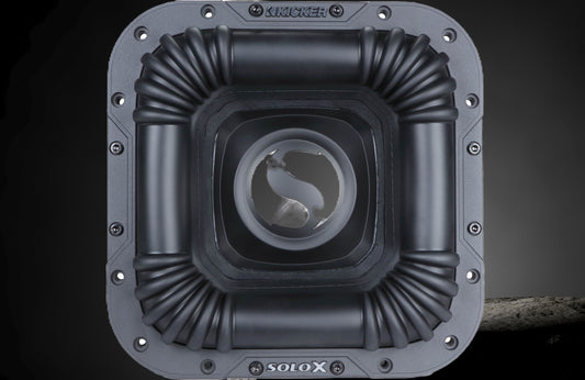 Kicker 49L7X102 SoloX L7X 10" dual 2-ohm voice coil component subwoofer image 0