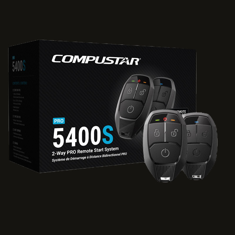 Compustar Pro - Remote Starter Kit 3000"' Range With BL/Installation Included image 0