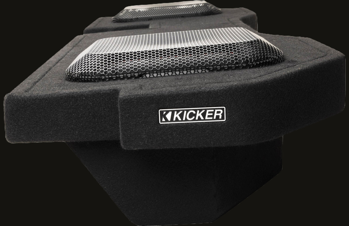 Kicker 51KRDL7T102 L7T custom subwoofer enclosure with two 10" speakers — fits s image 8