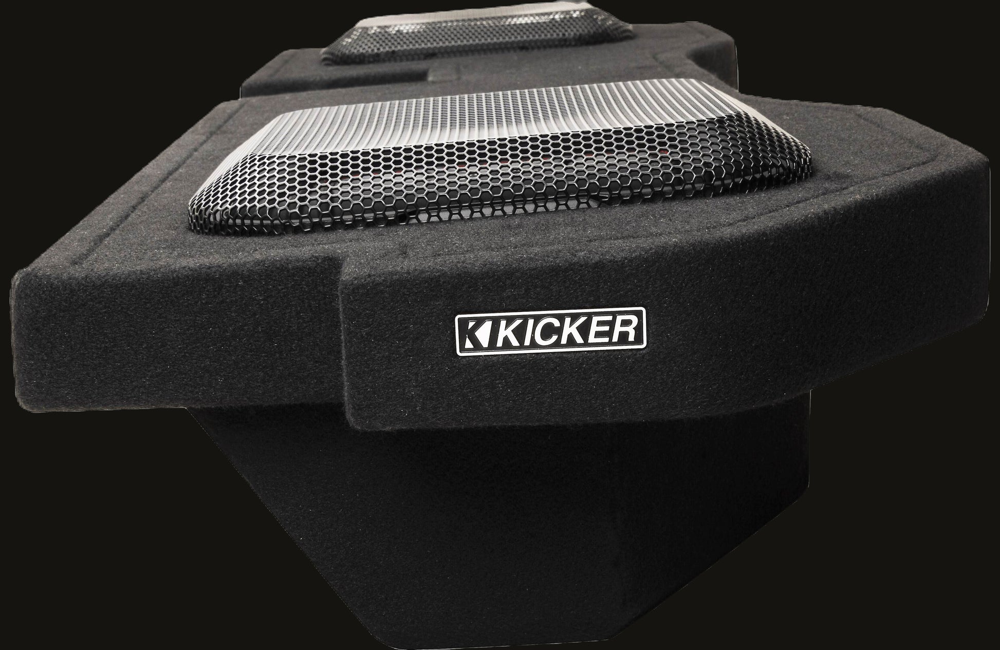 Kicker 51KRDL7T102 L7T custom subwoofer enclosure with two 10" speakers — fits s image 8