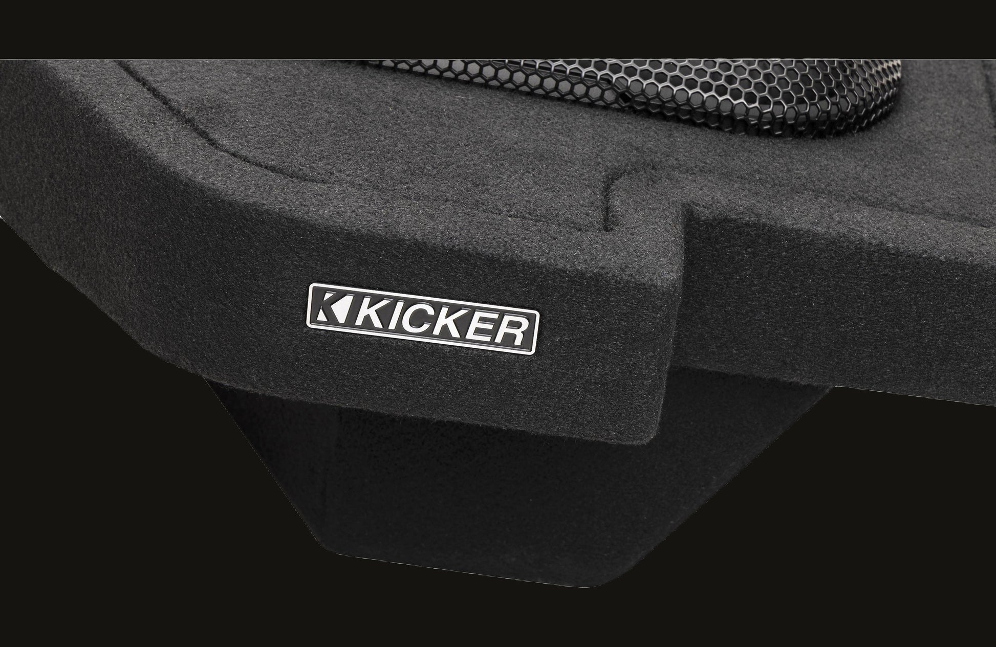 Kicker 51KRDL7T102 L7T custom subwoofer enclosure with two 10" speakers — fits s image 5