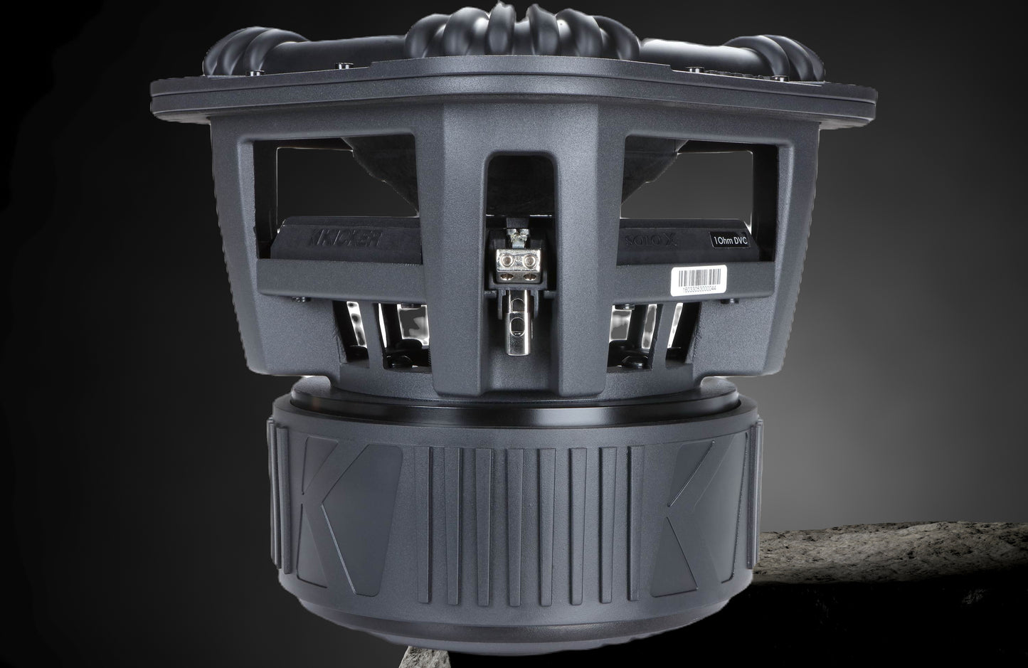 Kicker 49L7X101 SoloX L7X 10" dual 1-ohm voice coil component subwoofer image 1