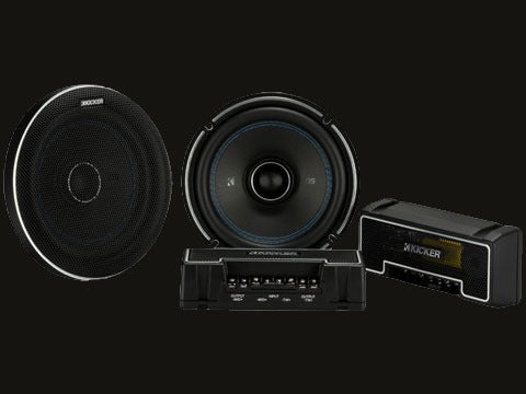 Kicker Q-Class 44QSC674 QS Series 6.75-Inch Coaxial Speaker System 4-Ohm image 0