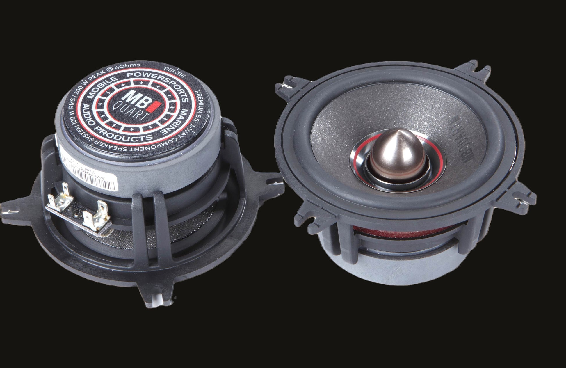 MB Quart PS1-316 Premium Series 6-1/2" 3-way component speaker system image 2