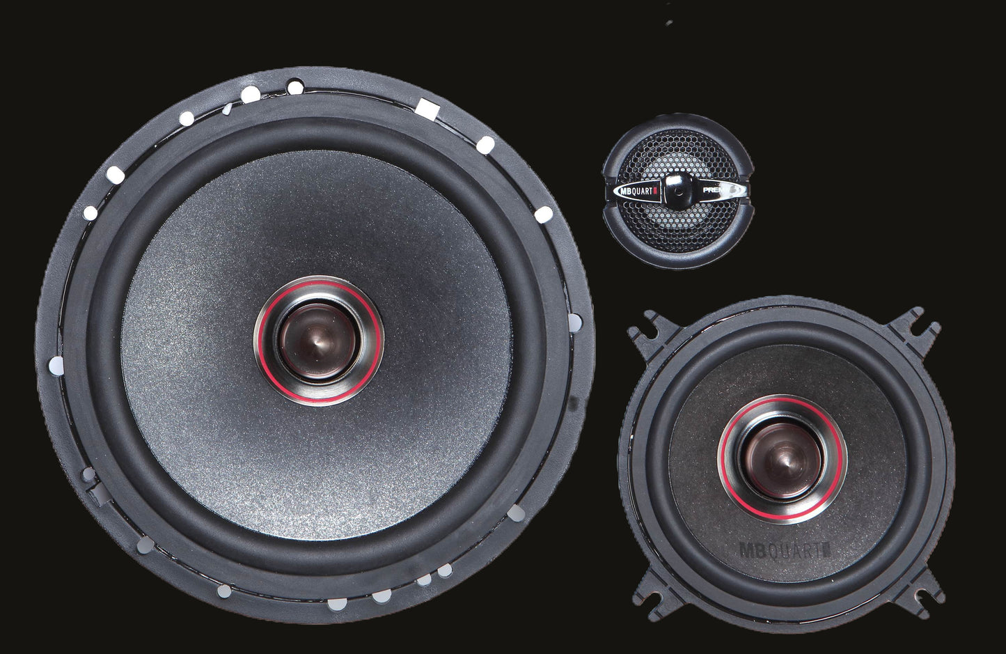 MB Quart PS1-316 Premium Series 6-1/2" 3-way component speaker system image 1