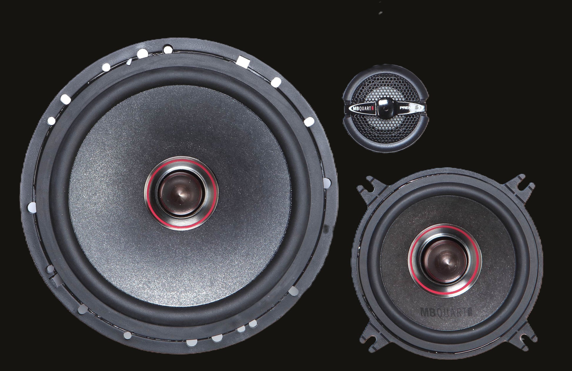 MB Quart PS1-316 Premium Series 6-1/2" 3-way component speaker system image 1