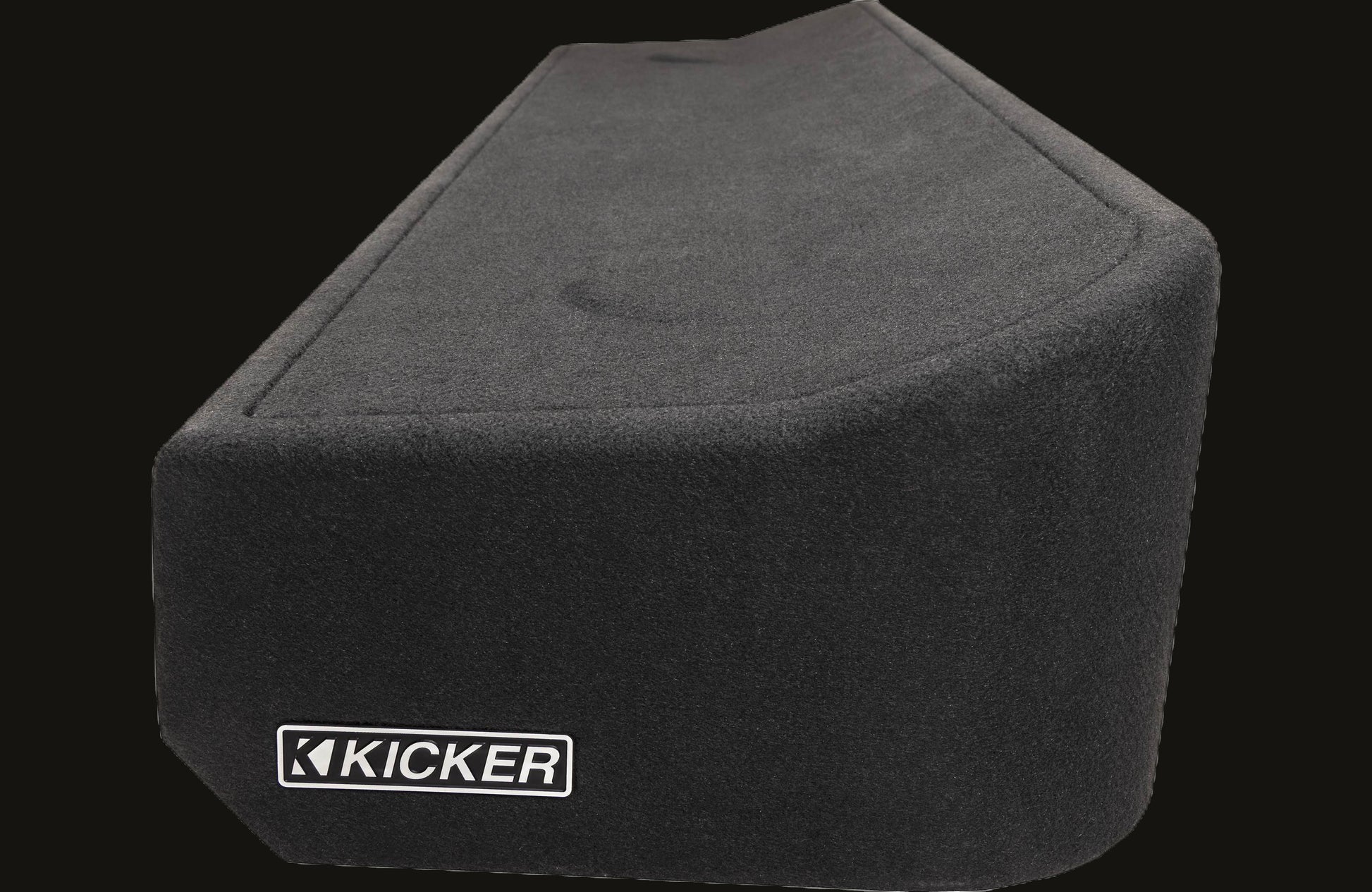 Kicker 51KFDL7T102 L7T custom subwoofer enclosure with two 10" speakers — fits s image 6