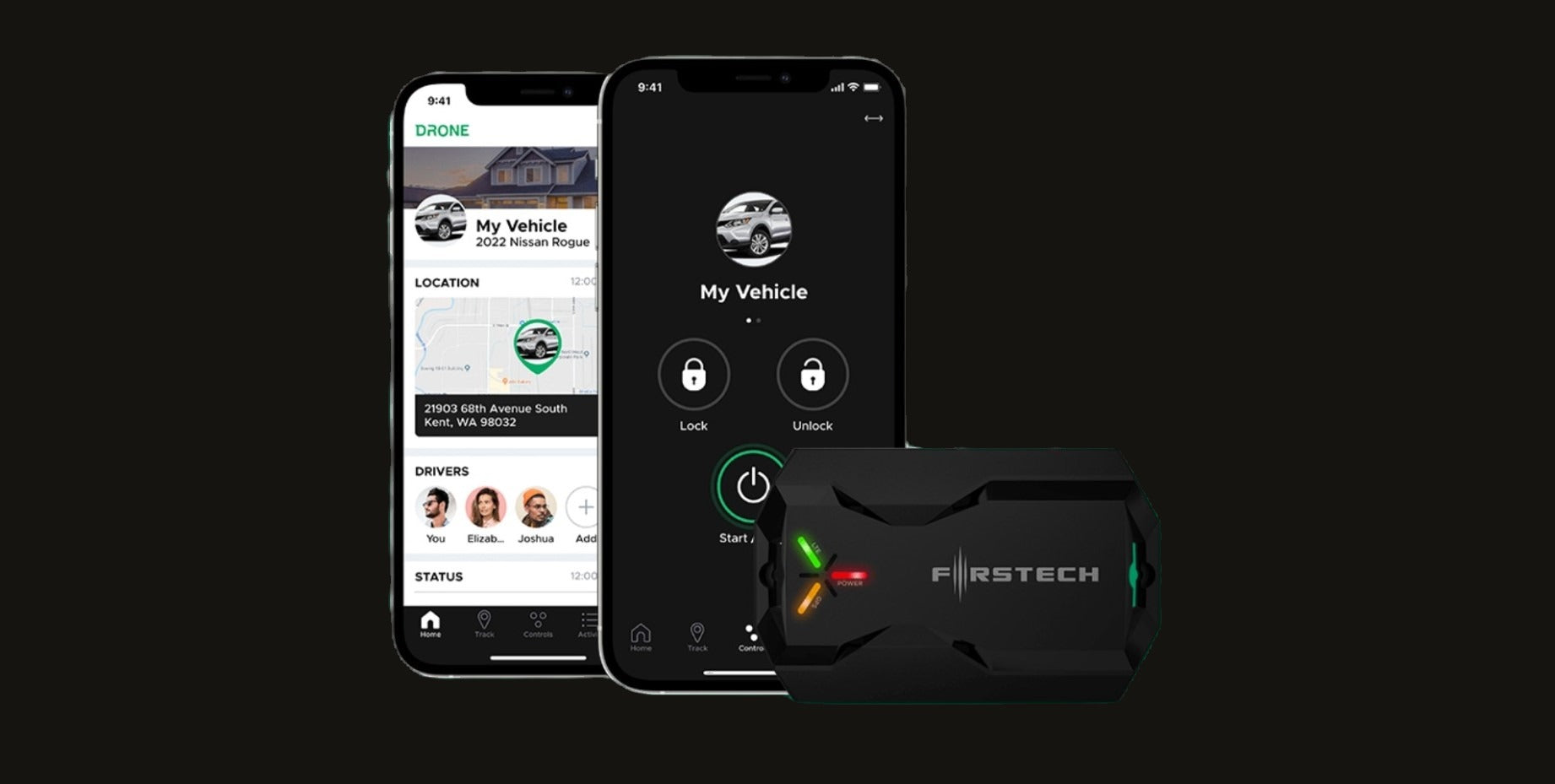 Remote Start System for Porsche Cayenne -  Powered dronemobile 2011-2018 image 0