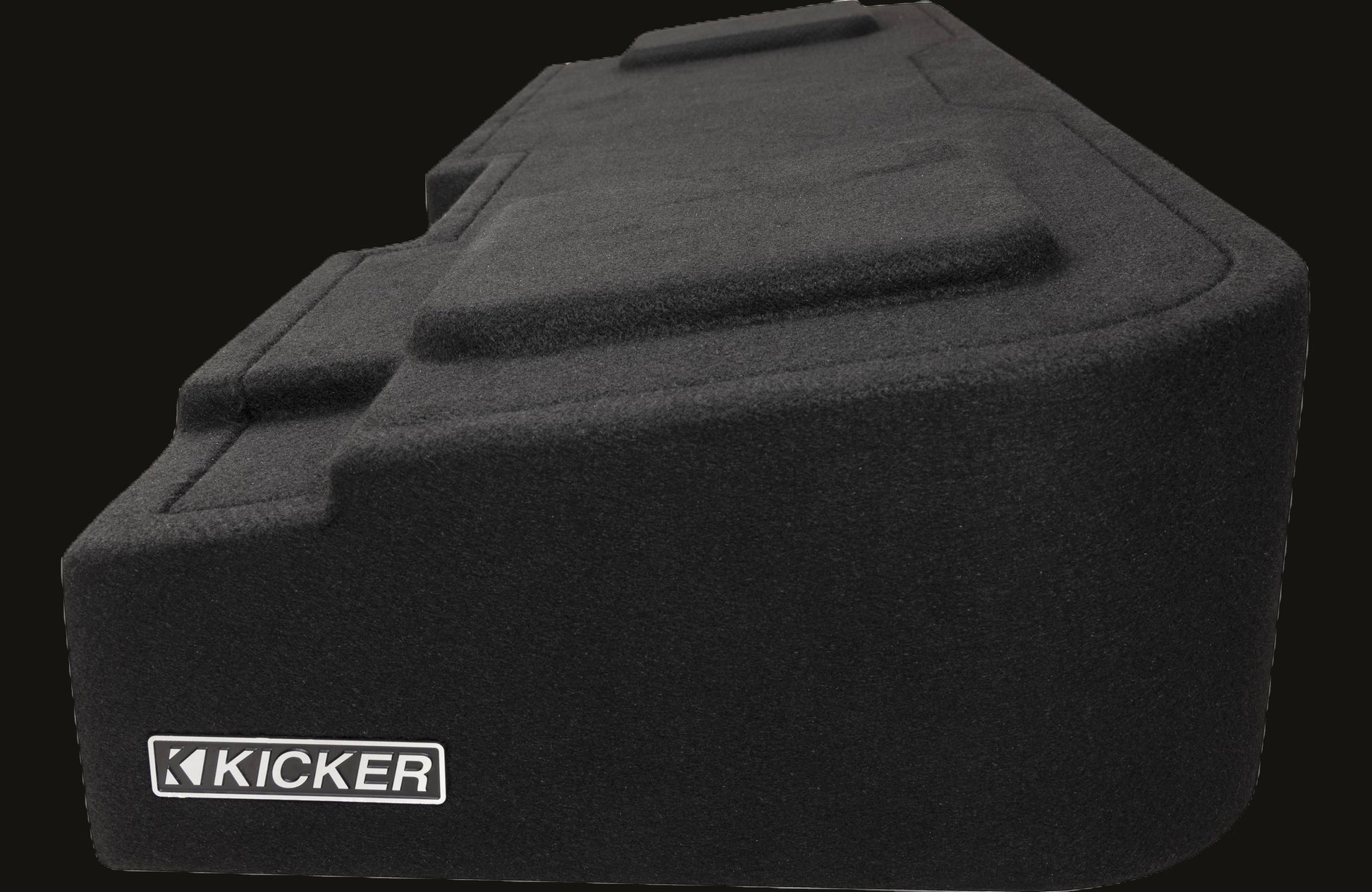 Kicker 51KGMDL7T122 L7T custom subwoofer enclosure with two 12" speakers — fits image 4