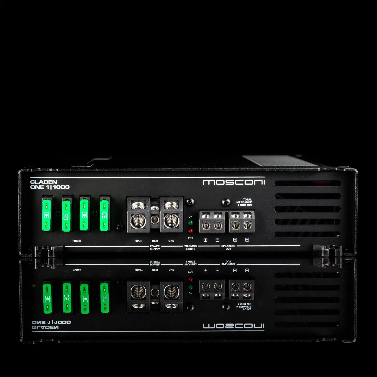 Mosconi GLADEN ONE 1000.1, Mono Class D Amplifier; 1 X 1000w @ 2 Ohm image 3
