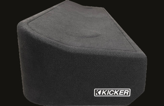 Kicker 51KFDL7T102 L7T custom subwoofer enclosure with two 10" speakers — fits s image 1