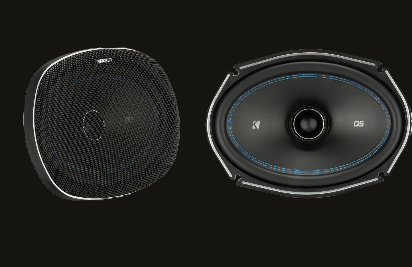 Kicker Q-Class 44QSC694 QS Series 6"x9" 2-way car speakers image 5