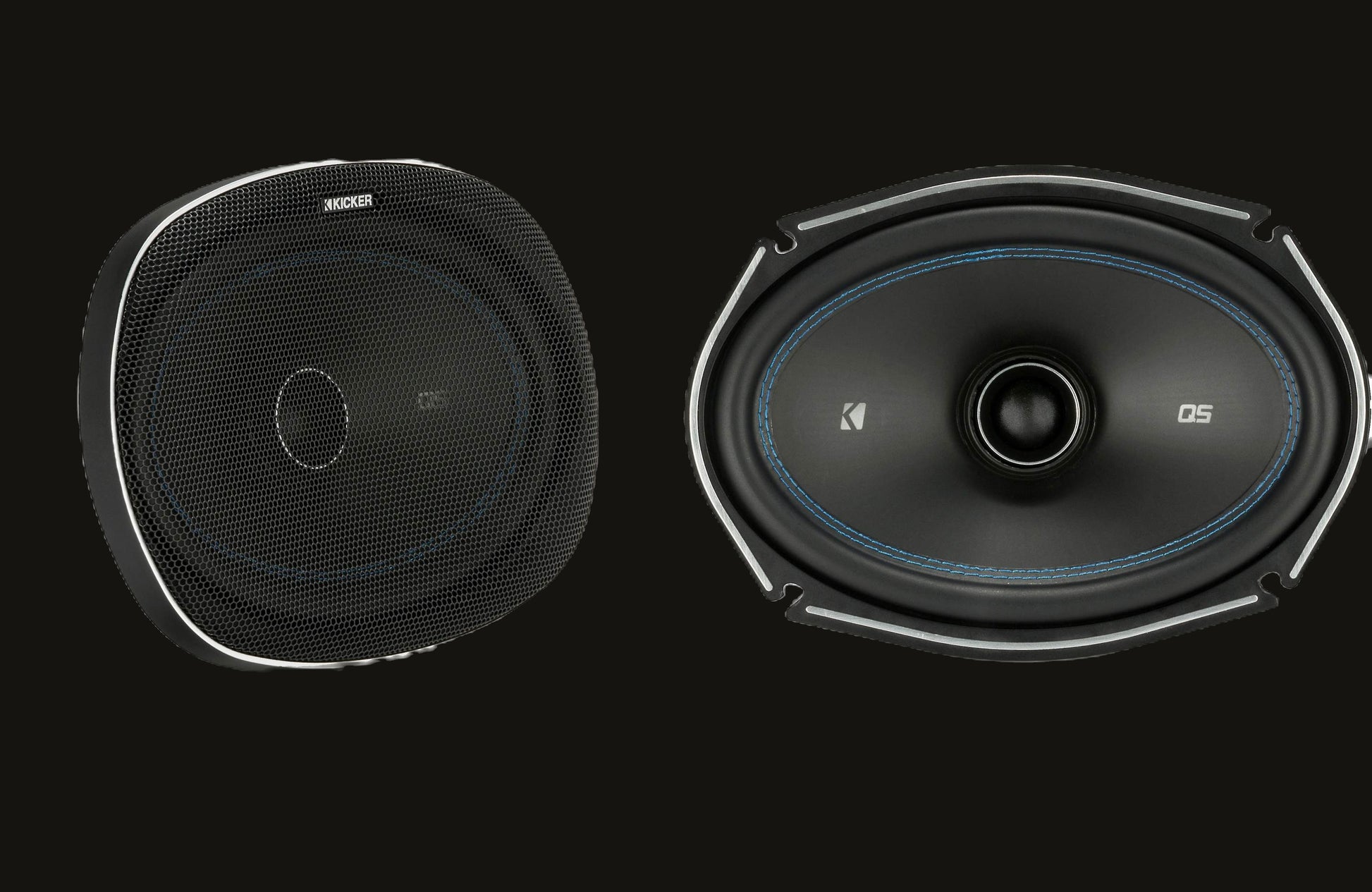 Kicker Q-Class 44QSC694 QS Series 6"x9" 2-way car speakers image 5