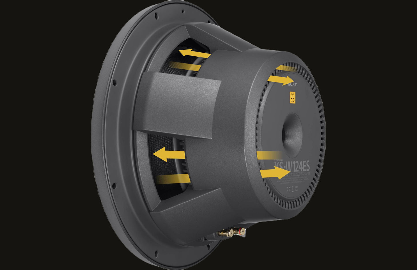 Sony XS-W122ES Mobile ES Series 12" 2-ohm component subwoofer image 2