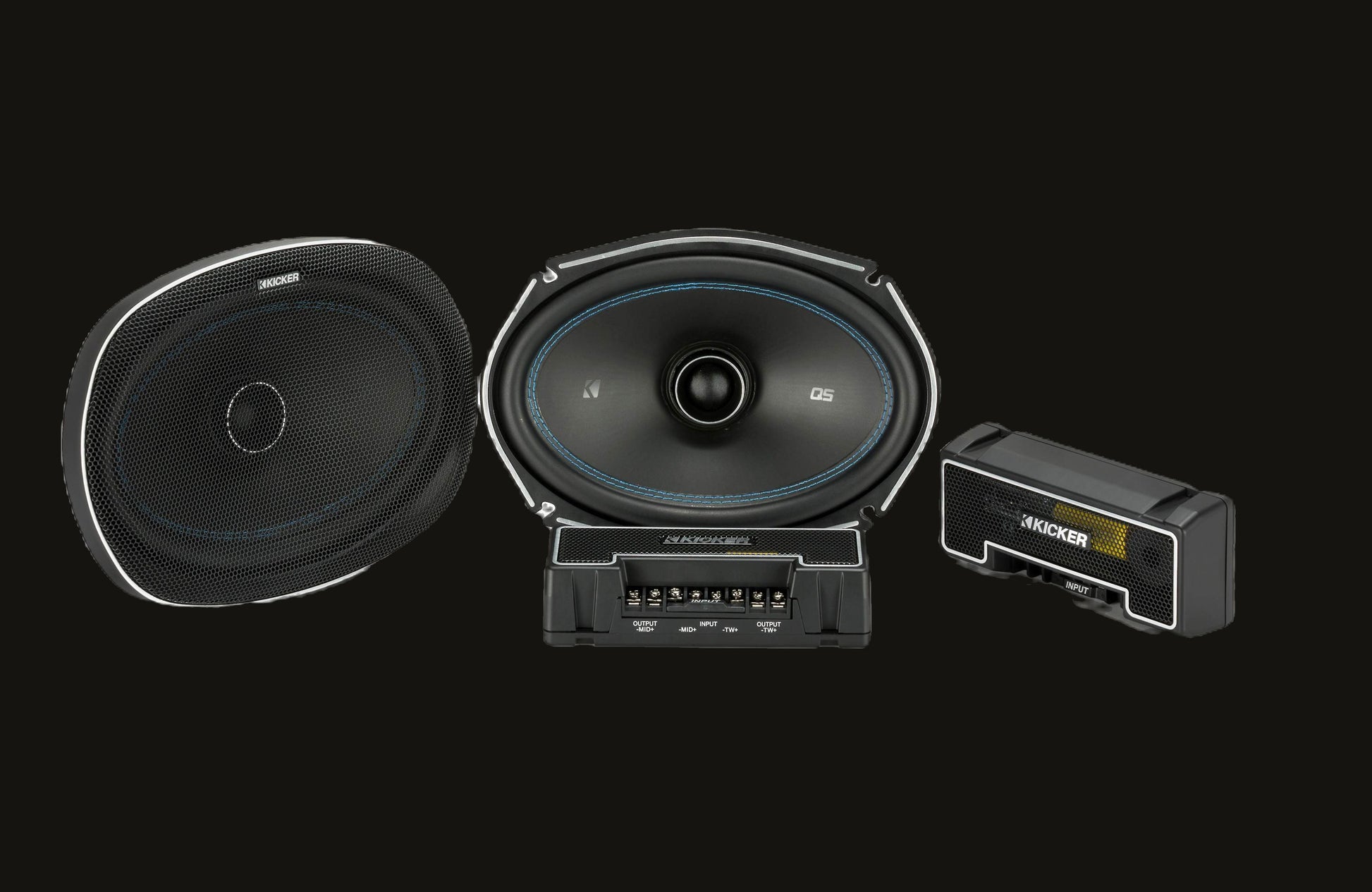 Kicker Q-Class 44QSC694 QS Series 6"x9" 2-way car speakers image 0