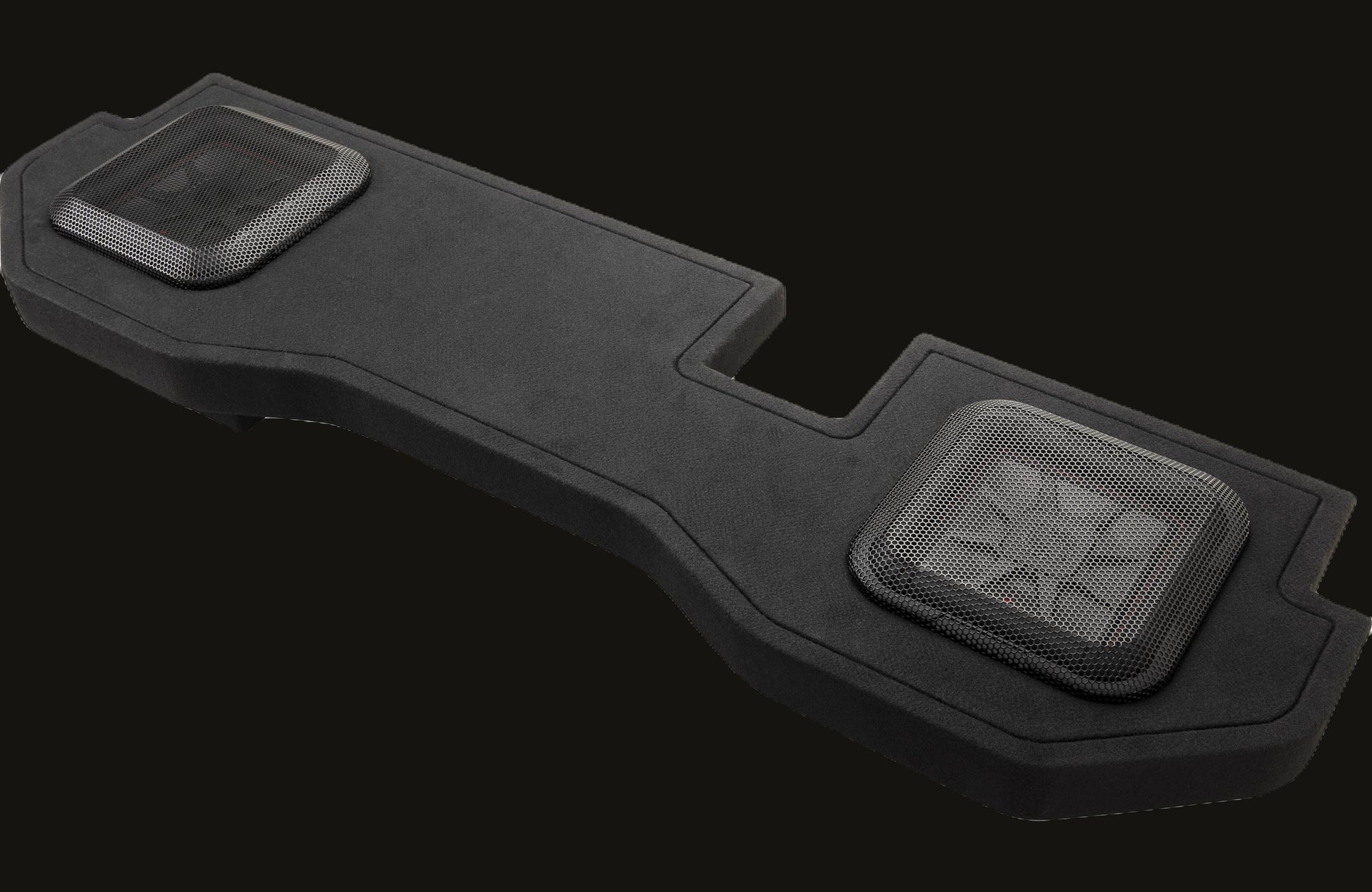 Kicker 51KRDL7T102 L7T custom subwoofer enclosure with two 10" speakers — fits s image 4