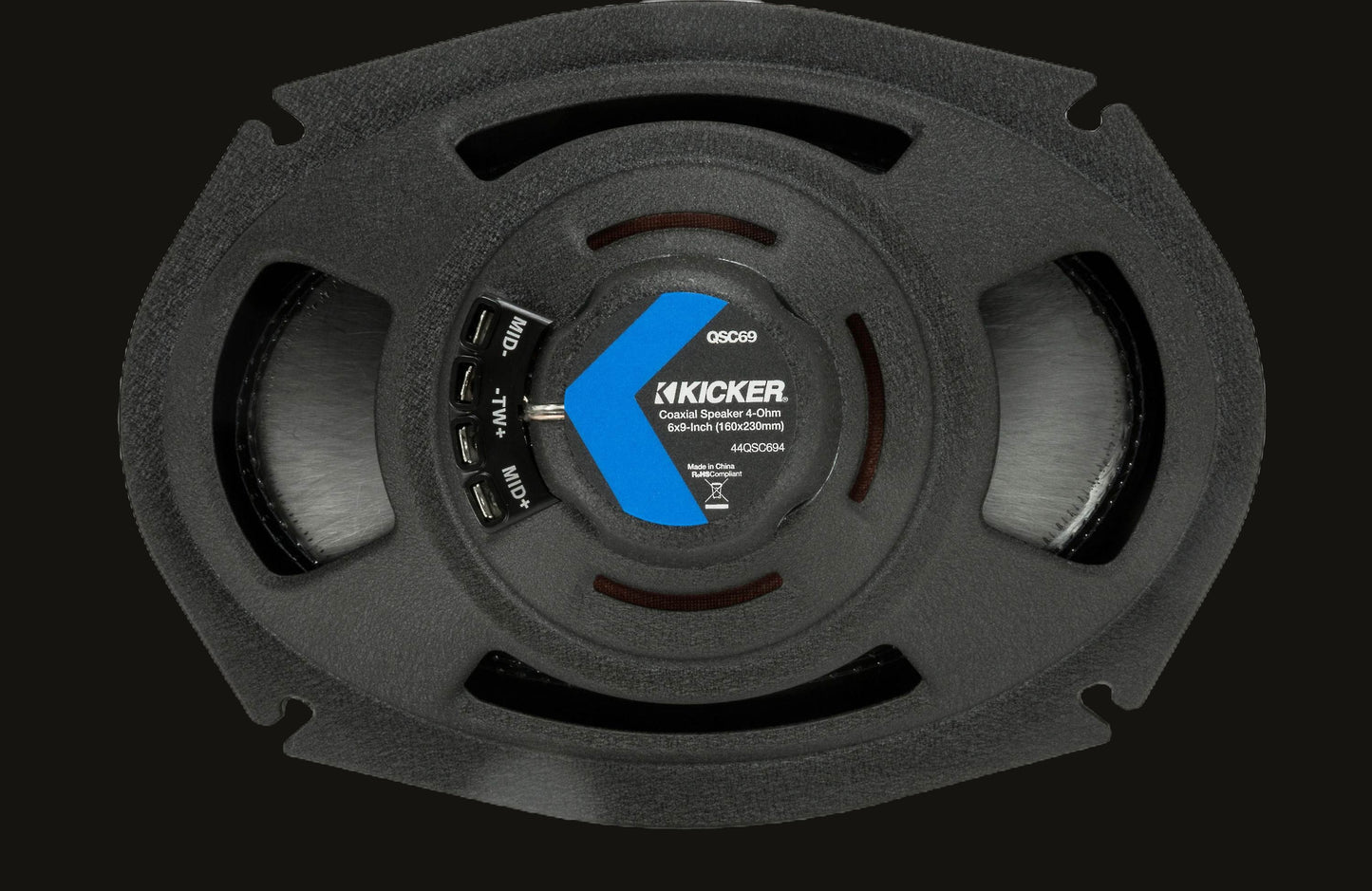 Kicker Q-Class 44QSC694 QS Series 6"x9" 2-way car speakers image 6