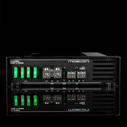 Mosconi GLADEN ONE 1000.1, Mono Class D Amplifier; 1 X 1000w @ 2 Ohm image 1